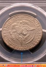 2000-P  Kennedy Half Dollar 50C PCGS AU 50  125 Degree CW Reverse Rotation