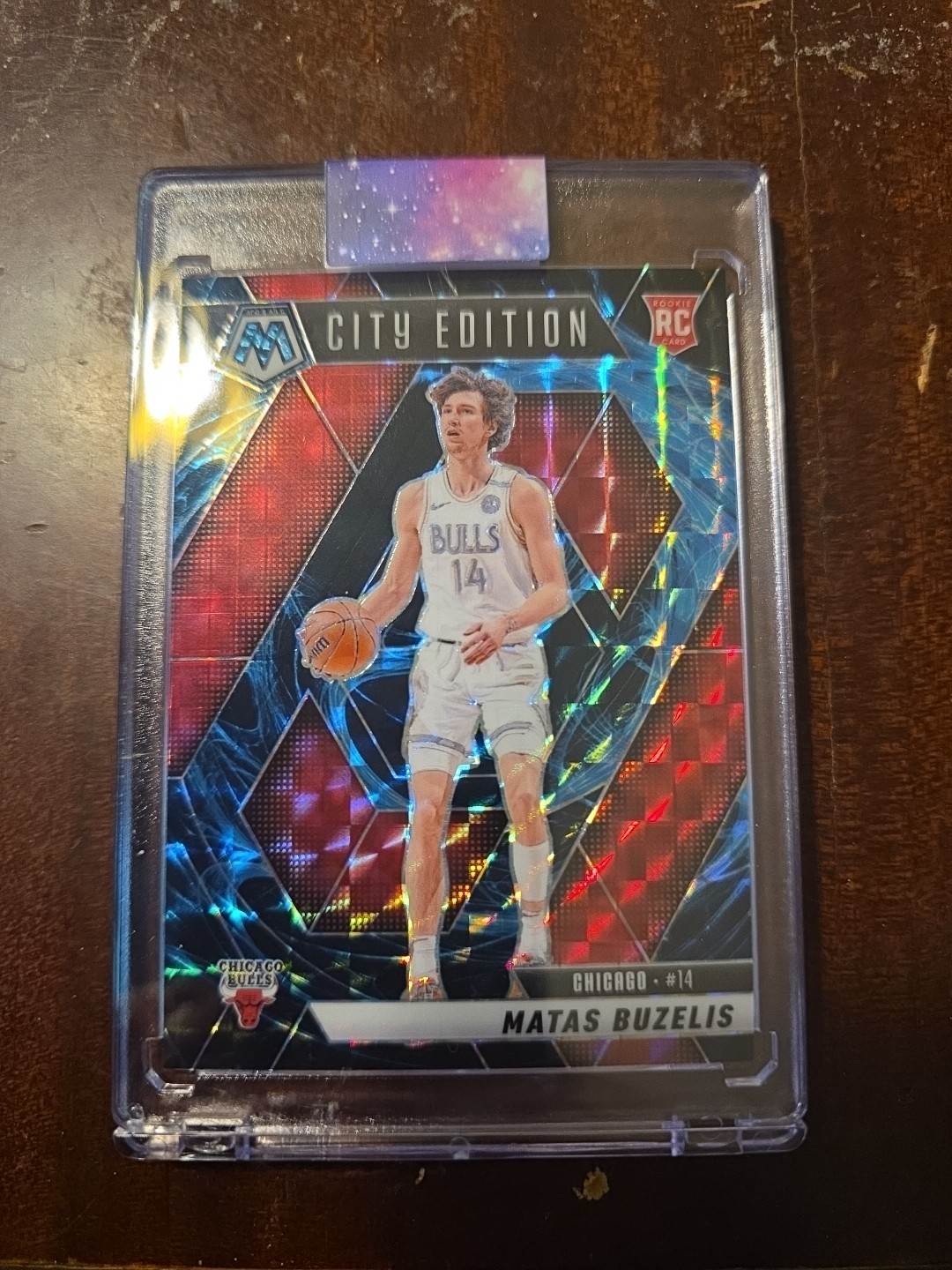 Matas Buzelis Genesis Case Hit City Edition (RC) Bulls 2024-25 Panini Mosaic