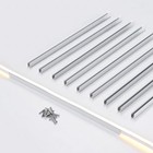 Yescom 10x 1ft LED Track Channel 7x10mm Aluminium Mounting Clips for Rope Lights — photo 1