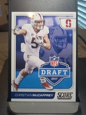2017 Score - NFL Draft Christian McCaffrey #9 (RC) San Francisco 49ers