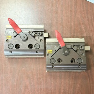 (2) Amada Single Slide Press Brake Quick Release Clamp Punch Holder 901000