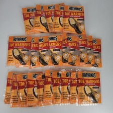 Hot Hands Toe Warmers with Adhesive 25 Pack  50PC BULK upto 8 Hours