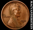 1921-S Lincoln Wheat Cent- Semi Key Better Date No Reserve #J6218