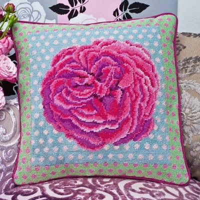Ehrman Gobelin Nadelspitzen-Set KAFFE'S ROSE von Kaffe Fassett NEU