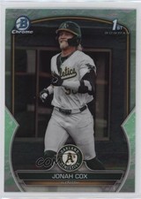 2023 Bowman Draft Chrome Lunar Glow Refractor Jonah Cox #BDC-135 0q1p