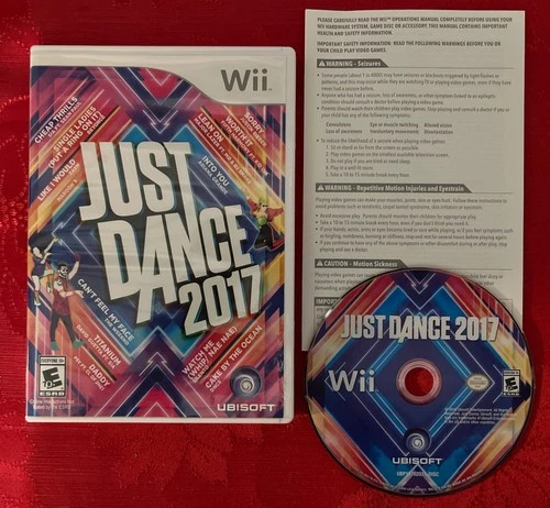 Just Dance 2017 Nintendo Wii Complete CIB