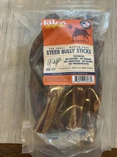 Riley's Steer 5 to 6-in Bully Sticks Dog Chews, 12 count