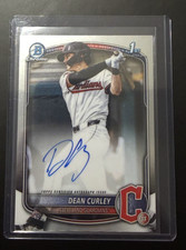 DEAN CURLEY 2025 Topps Bowman Chrome Draft Prospect Auto #CPA-DC