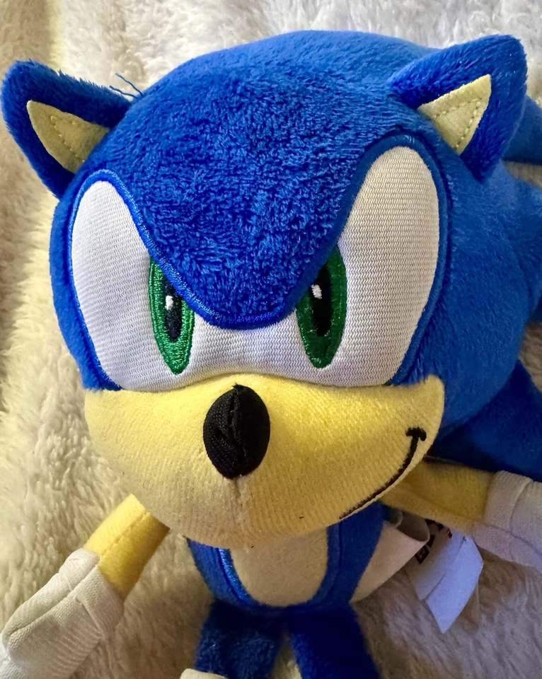 Figura de peluche Sonic The Hedgehog Sonic 9 pulgadas Nintendo Foto 2 de 4