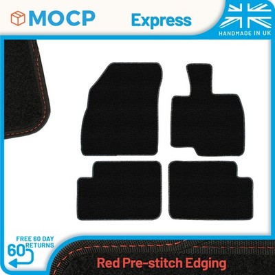 Express with Red Pre-Stitch Trim Car Mats to fit Chery Tiggo 7 Petrol 2025-pr...