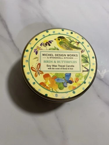 Michel Design Works Birds & Butterflies Candle - Thumbnail 4