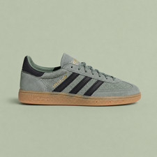 Adidas Handball Spezial Silver Green Black Gum IH6507 Women's Size New