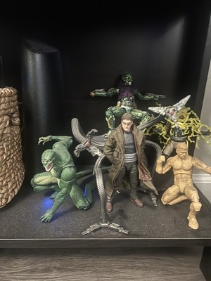 Marvel Legends Spider-Man No Way Home Villians Lot of 5: Lizard, Doc Ock, Goblin