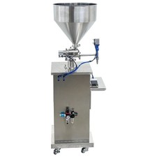 Pneumatic Vertical Liquid Paste Filling Machine 30 300 ML Single Head Filler