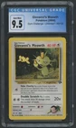 CGC 9.5  Giovanni's Meowth #43 Gym Challenge Unlimited 2000 Pokemon