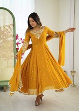 Anarkali Gown Indian Dress Salwar Kameez Ready made Party Wedding Bollywood