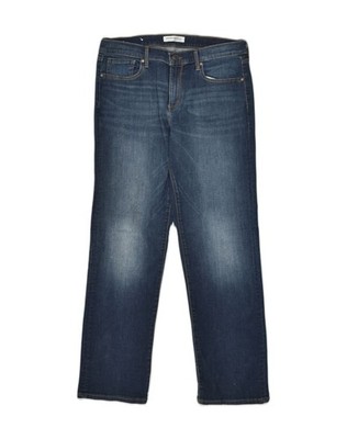 Banana Republic Damen Straight Jeans W31 L29 blau Baumwolle AK28