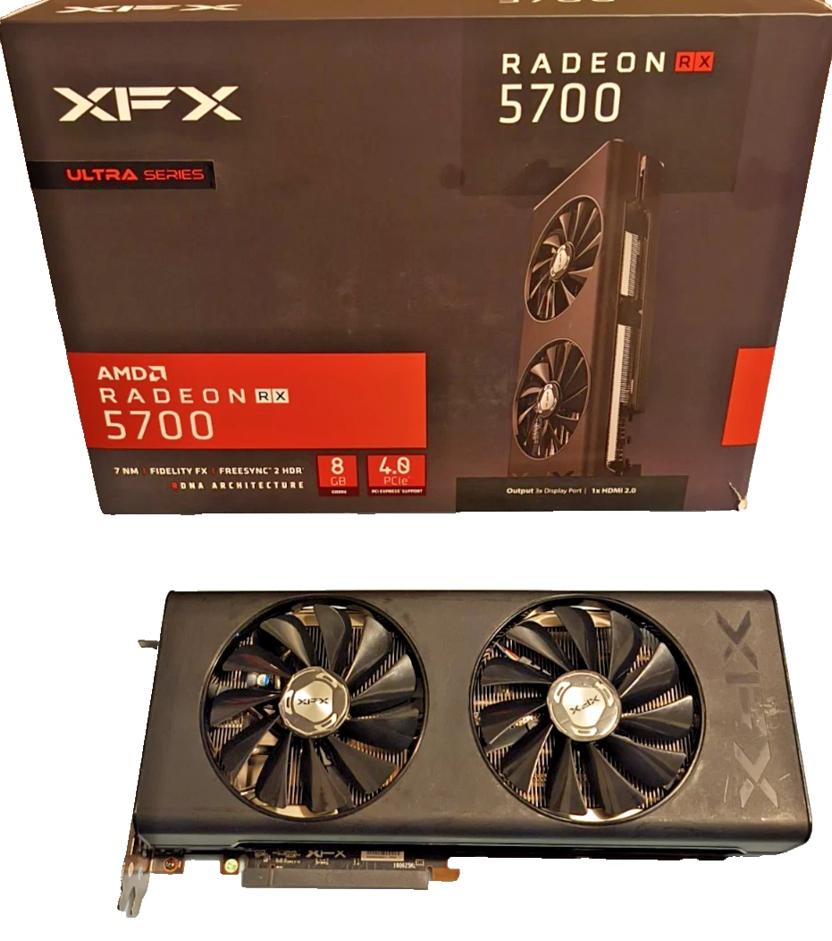 AMD Radeon RX 5700 AMD 8 GB Memory Computer Graphics Cards for