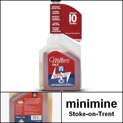 Classic Mini All-in-1 Fuel Treatment Additive Millers Oils VSPE Power Plus 7917