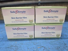 200 Safe n Simple  Skin Barrier Film individual packaged wipes 