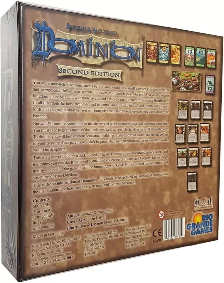 Dominion 2nd Edition Deckbuilding Game - Image 4 of 4