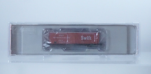Nuevo de Lote Antiguo Rapido Trains Inc. Coche refrigerador de carne SWIFT 2646 37' escala N - 521034 | Zustand: New