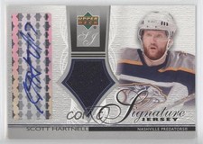 2003-04 Upper Deck Signature Jersey Scott Hartnell #SJ-SH Auto 0c3