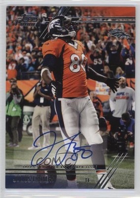 2014 Topps Prime Image Variation Auto Julius Thomas #24 Auto 2r5