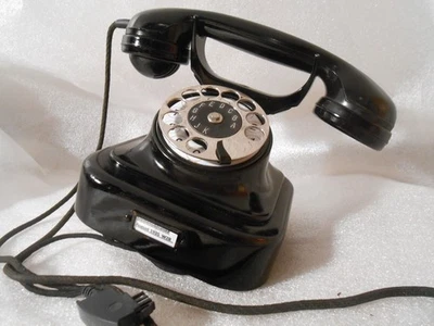W28 Aug.1935 TAEvolle Funktion altes Telefon Wählscheibe Bakelit W38 W48 Siemens - Bild 1 von 4