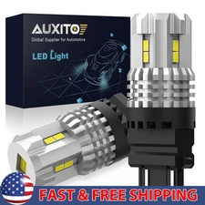 AUXITO 3157 3156 LED Bulb 6000K White Reverse Light Backup Light DRL Bulbs 2/10x