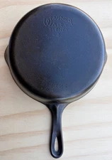 Vintage Wagner Ware Cast Iron Skillet No.6 Sidney,Ohio 1056c VG Condition