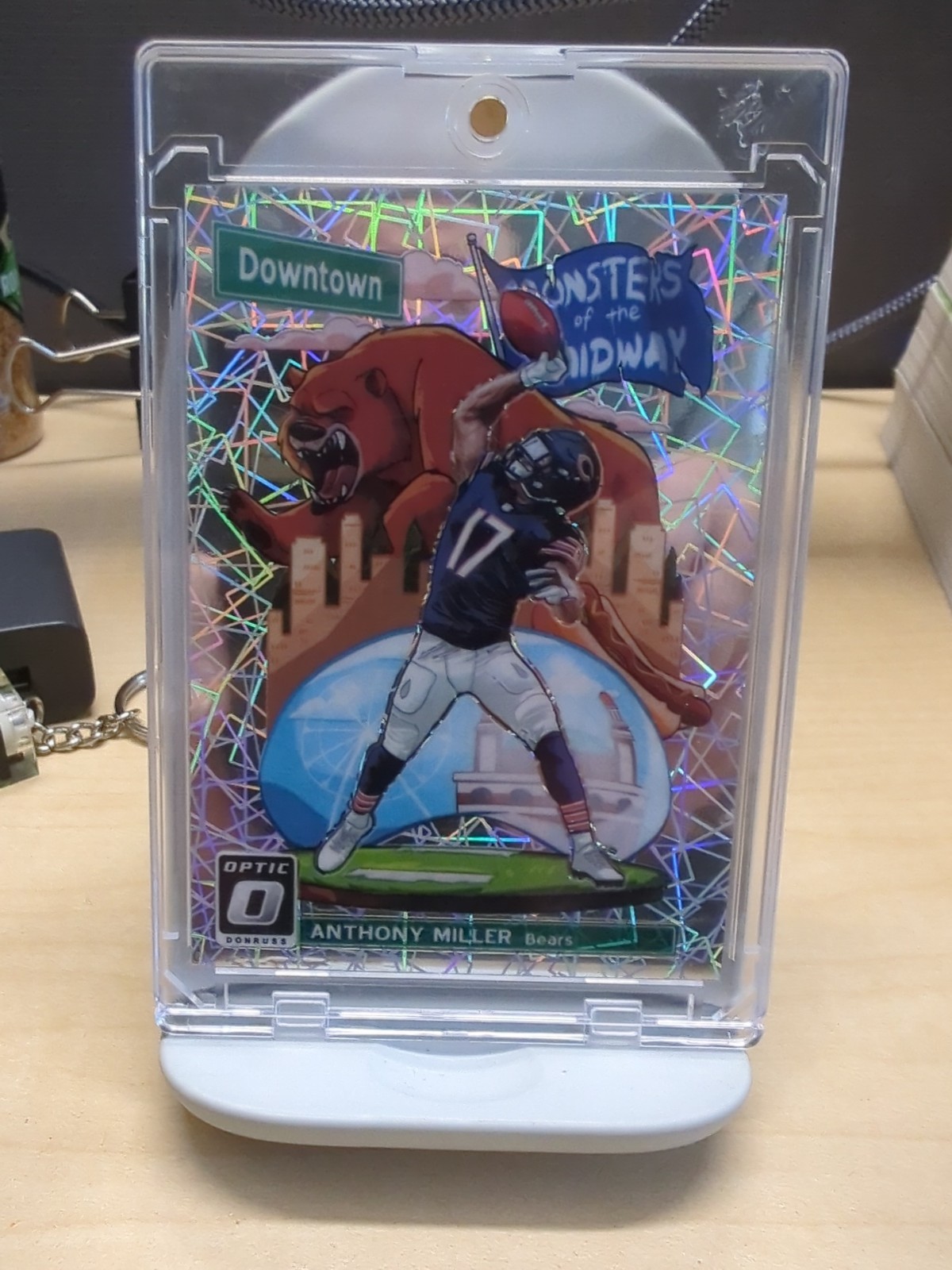 2018 Panini Donruss Optic Anthony Miller Downtown SSP Rookie RC #DT-18 Bears