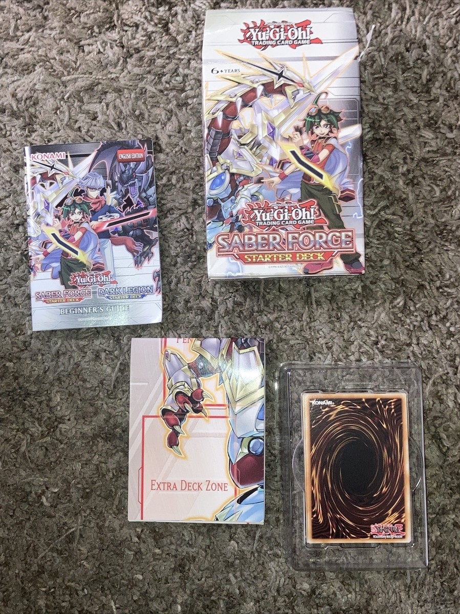 Yugioh Saber Force Starter Deck First Edition