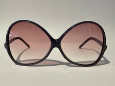 NOS Vintage Silhouette 575 827 1970s oversized eccentric sunglasses in LILAC