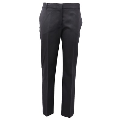 8678AF pantalone donna ASPESI black wool trouser woman