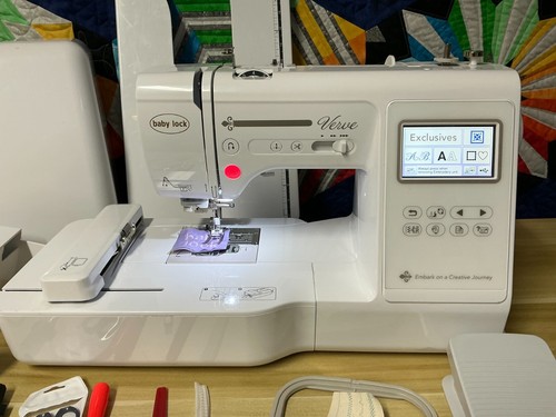 Máquina de coser/bordar Baby Lock Verve - Reparación profesional, excelente C - Imagen 3 de 12