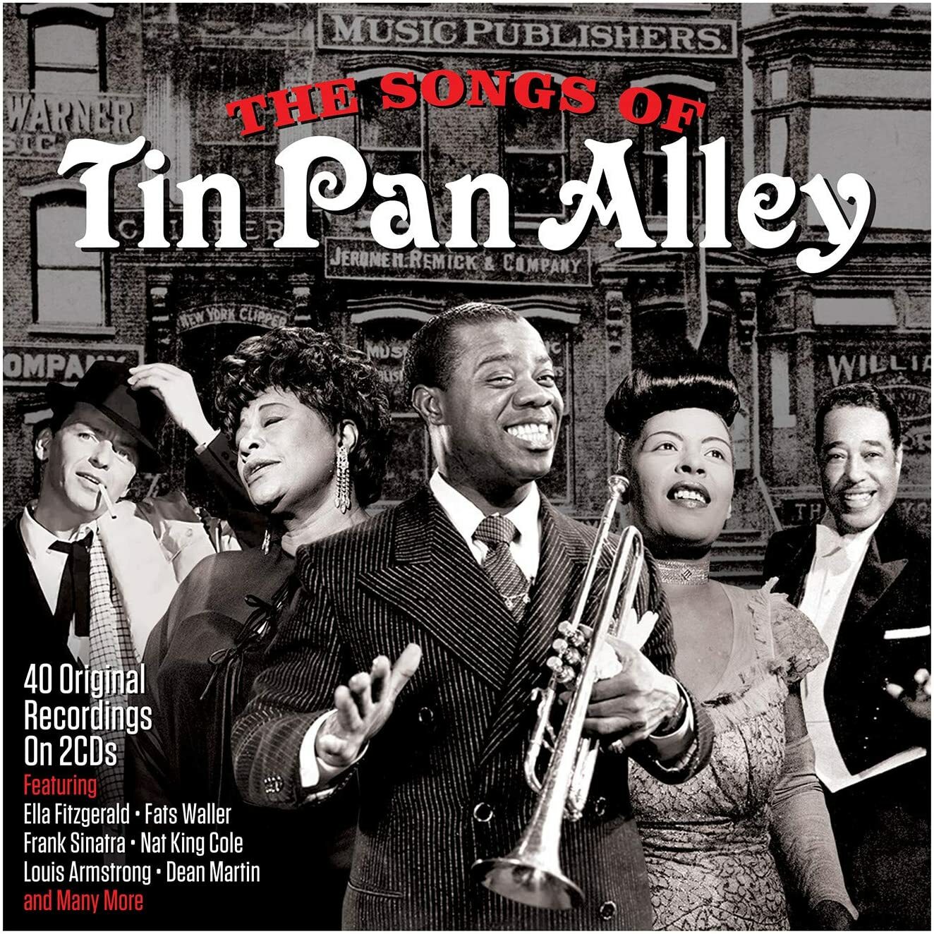 The Songs Of Tin Pan Alley 2-CD NEW Nat King Cole/Peggy Lee/Dean Martin+