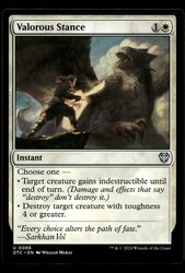 Valorous Stance 88/396 Commander: Outlaws of Thunder Junction Uncommon