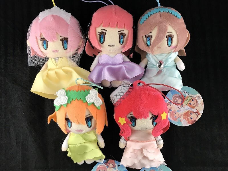 The Quintessential Quintuplets Movie Plush Doll Mascot set