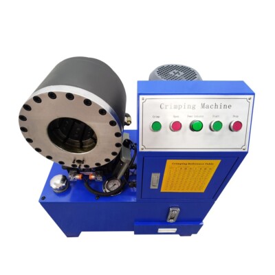 220V 3PH Hydraulic Hose Crimping Machine High Pressure Pipe Shrinking Machine