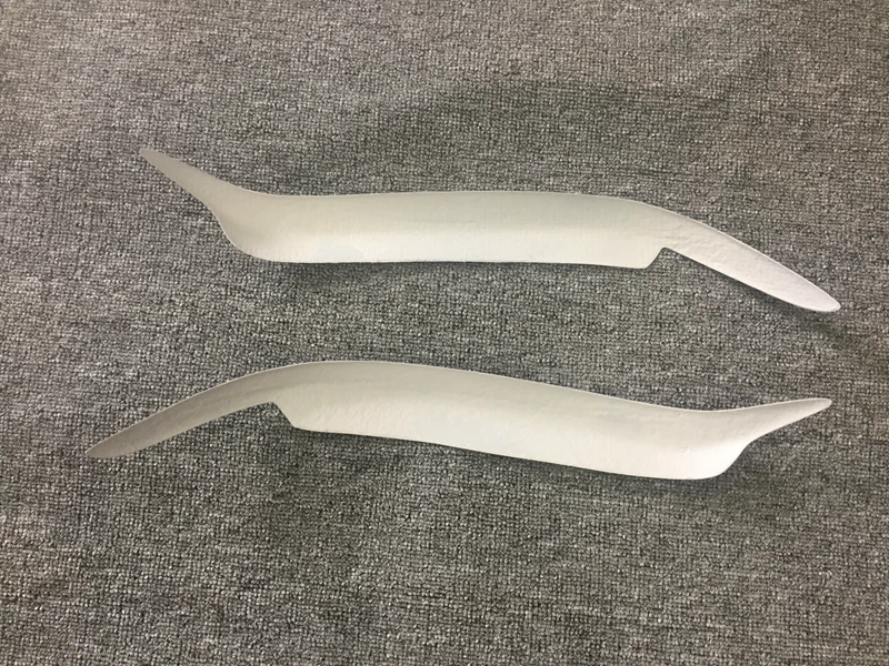 Fit For Mazda 01-03 Protege 323 JDM Sport Headlights Eyebrow Eyelids — 第 4/4 张图片