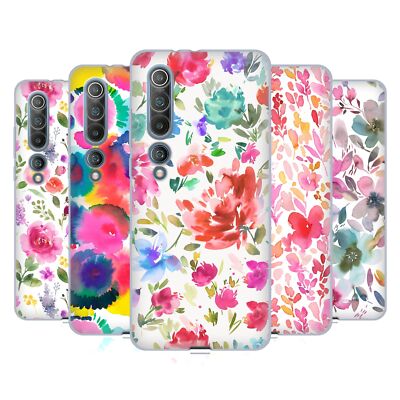 OFFICIAL NINOLA WATERCOLOR ARTISTIC FLOWERS SOFT GEL CASE FOR XIAOMI PHONES