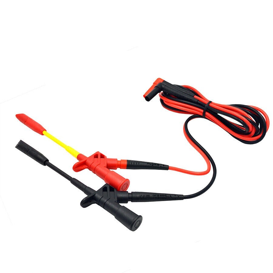 Test Leads TL224+ZBL10 Fully Insulated Quick Piercing Clips eBay