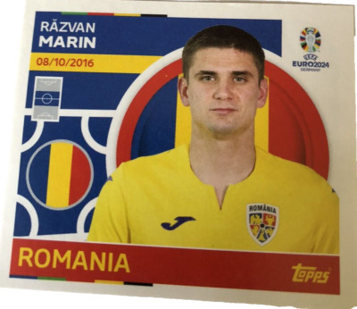 Topps EM 2024 Sticker Razvan Marin ROM 14 EURO 2024