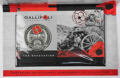 2015 Australia The Gallipoli Collection Commemorative Medallions 1222/1915 - Picture 3 of 17