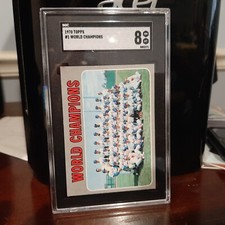 1970 New York Mets World Champions #1 Grade 8