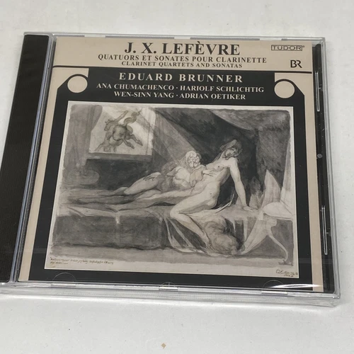 J.X. Lefevre Quators et Sonates Pour Clarinette Eduard Brunner CD - Picture 1 of 5