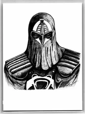 Cobra Commander GI Joe Sketch Card Pencil Variation - Scott Sketches Fan Art
