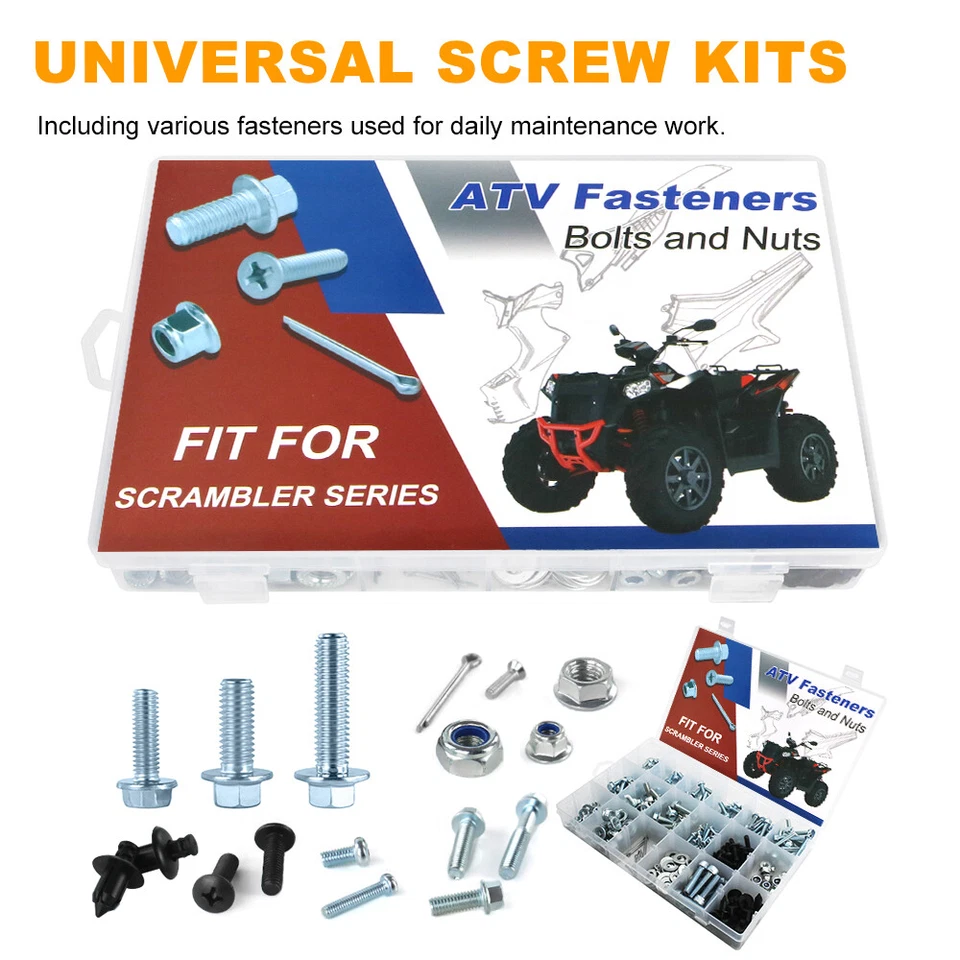 Kit de pernos de sujeción de carenado apto para POLARIS SCRAMBLER 50/SCRAMBLER 90 2001-2003 Foto 3 de 4