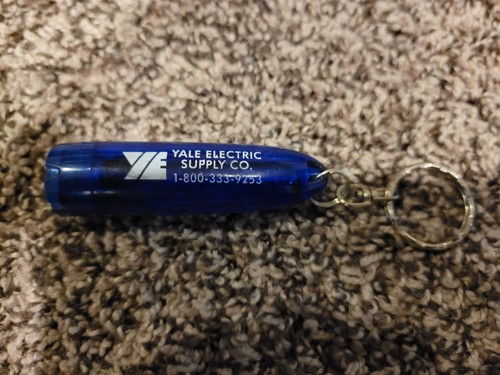 Vintage YALE ELECTRIC SUPPLY CO Progress Lighting Flashlight/Keyring | eBay